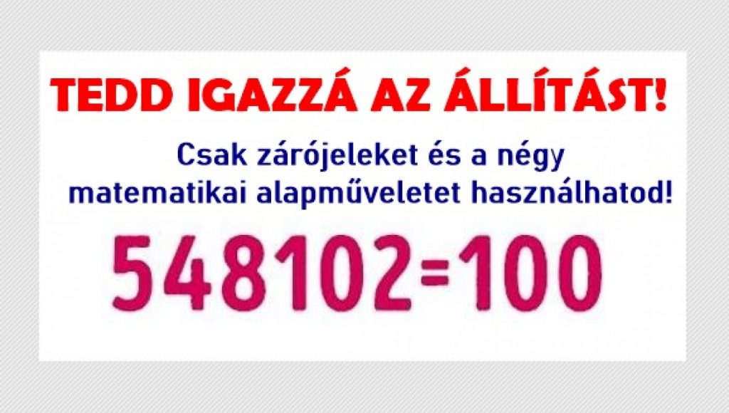 Oldd meg ezt a 4. osztályosok matematika feladványt!