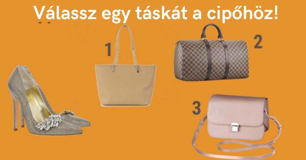 A kiválasztott kézitáska a cipőkhöz elárulja, mennyire kifinomult az ízlésed!