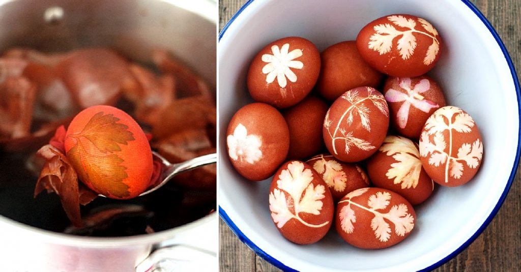 A legszebb húsvéti tojások! Természetes festékkel és mintával díszítve, vegyszerek használata nélkül!