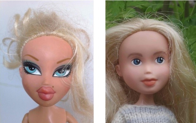 Így néznek ki smink nélkül a Barbie babák