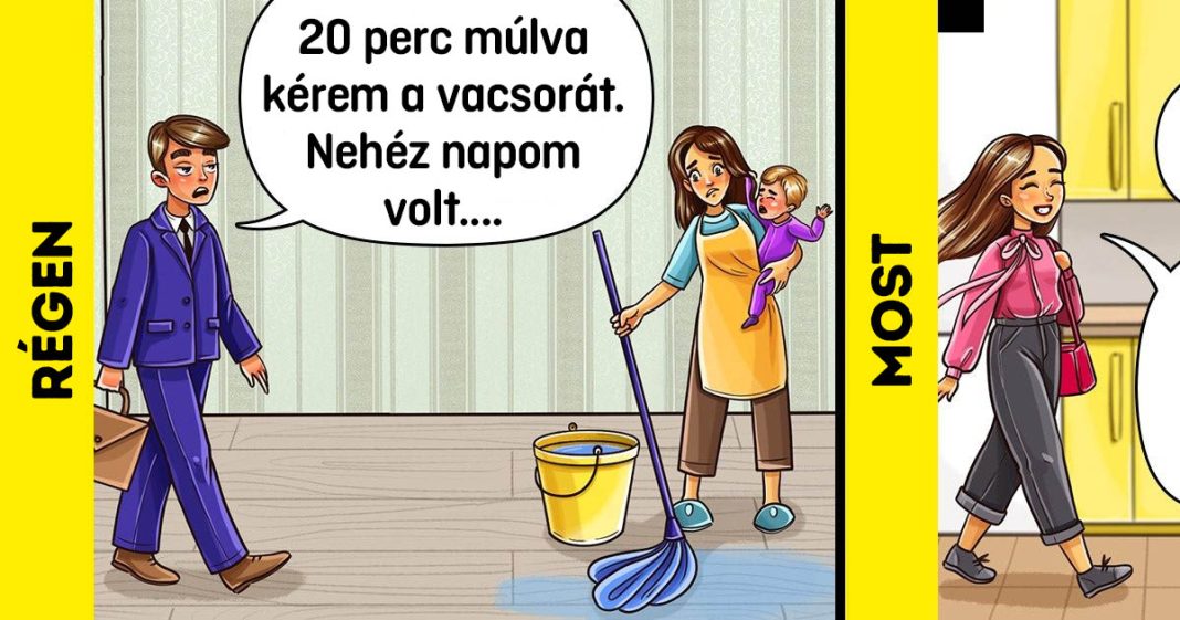 11 illusztráció, ami megmutatja, hogyan változtak meg a párkapcsolatok az évek során 11 illusztráció, ami megmutatja, hogyan változtak meg a párkapcsolatok az évek során