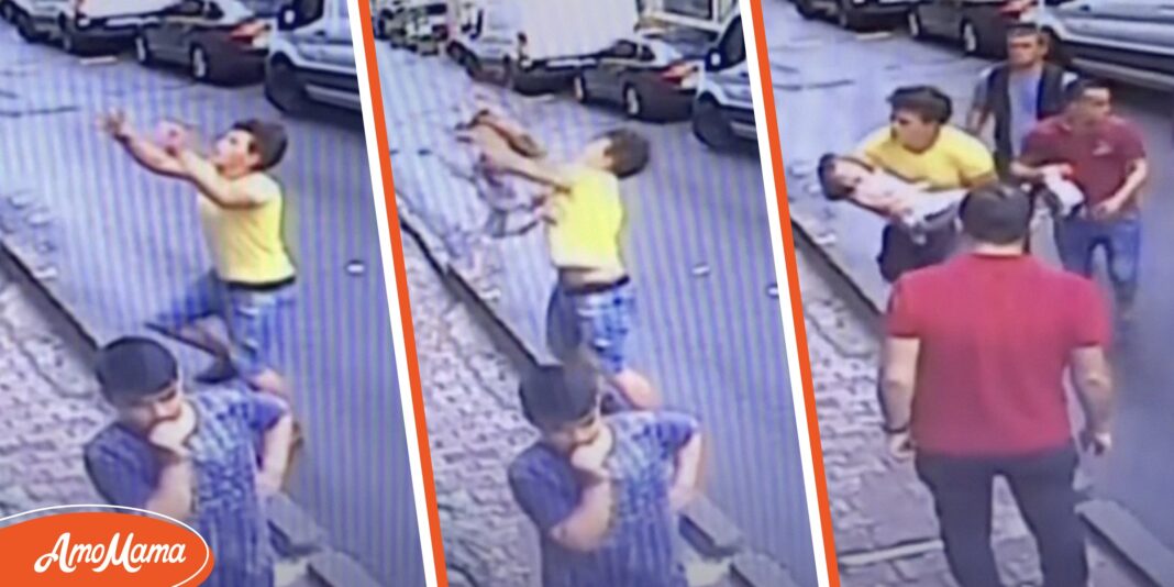 A tinédzser megpillantott egy ablakból lógó kislányt, de nem pánikolt be és azonnal cselekedett A tinédzser megpillantott egy ablakból lógó kislányt, de nem pánikolt be és azonnal cselekedett