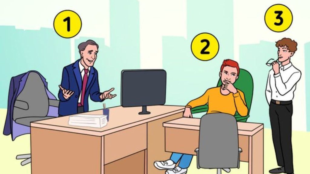 120-as IQ kell ahhoz, hogy rájöjj arra, hogy ki a főnök hármójuk közül!