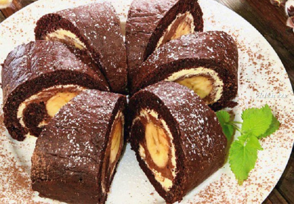 Banános tekercs – Recept Banános tekercs – Recept