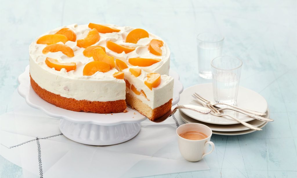Gyors őszibarack torta