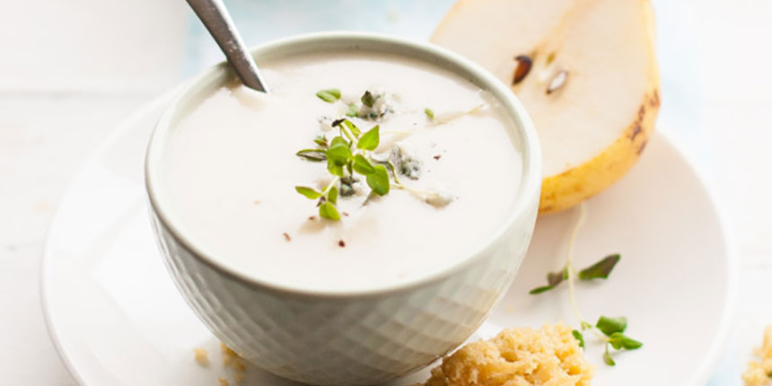 Hideg körte krémleves Hideg körte krémleves