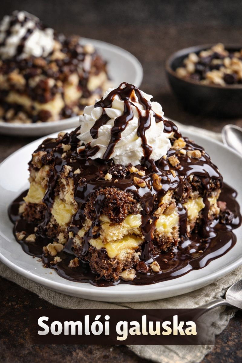 🍫 Klasszikus Somlói galuska – az örök magyar desszert 🍫 Klasszikus Somlói galuska – az örök magyar desszert