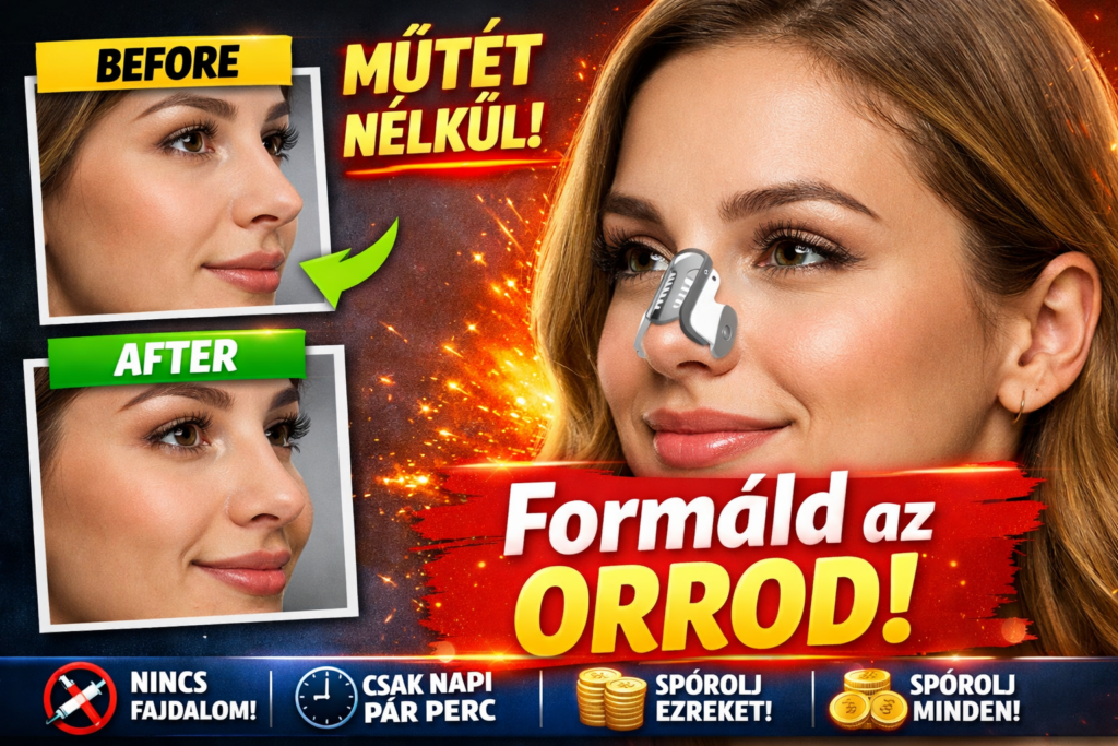 🔥 Tényleg lehet orrműtét nélkül formálni az orrod? – Meglepő megoldás, amiről most mindenki beszél