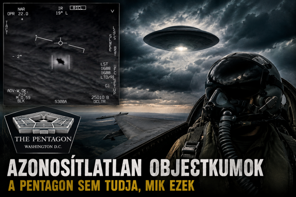 Egyre több furcsa objektum jelenik meg az égen – és a Pentagon sem tudja, mik ezek