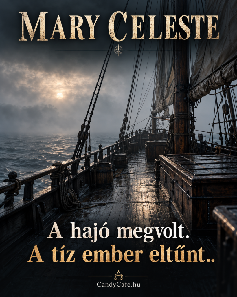 A hajó megvolt, a rakomány is – a Mary Celeste tíz utasa viszont nyomtalanul eltűnt