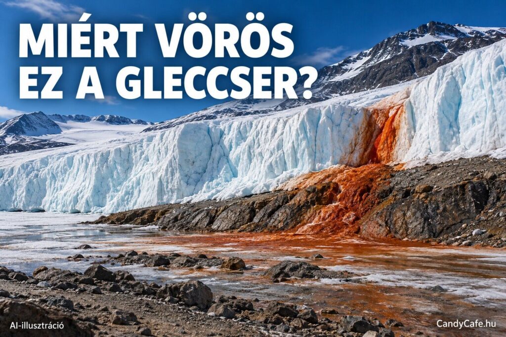 Miért vörös az Antarktisz egyik gleccsere? A Blood Falls valódi titka