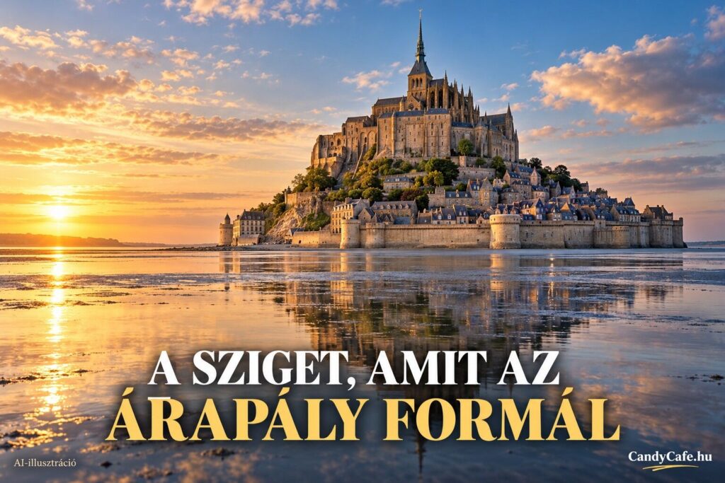 Mont-Saint-Michel: a mesesziget, amely körül naponta átalakul a táj